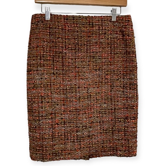 J. Crew Factory The Pencil Skirt Boucle Textured size 6 - Picture 1 of 11